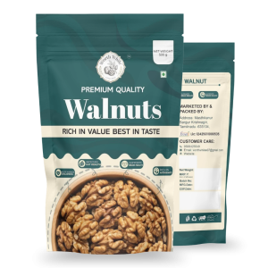 Home worth while premium walnuts (500g value pack) – extra light, raw & omega 3 rich walnuts