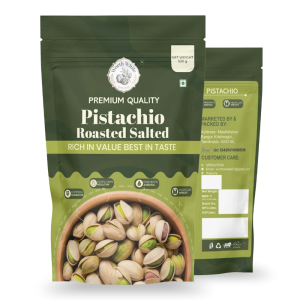 Home worth while premium roasted & salted pistachios (500g value pack) – crunchy, jumbo sized pista